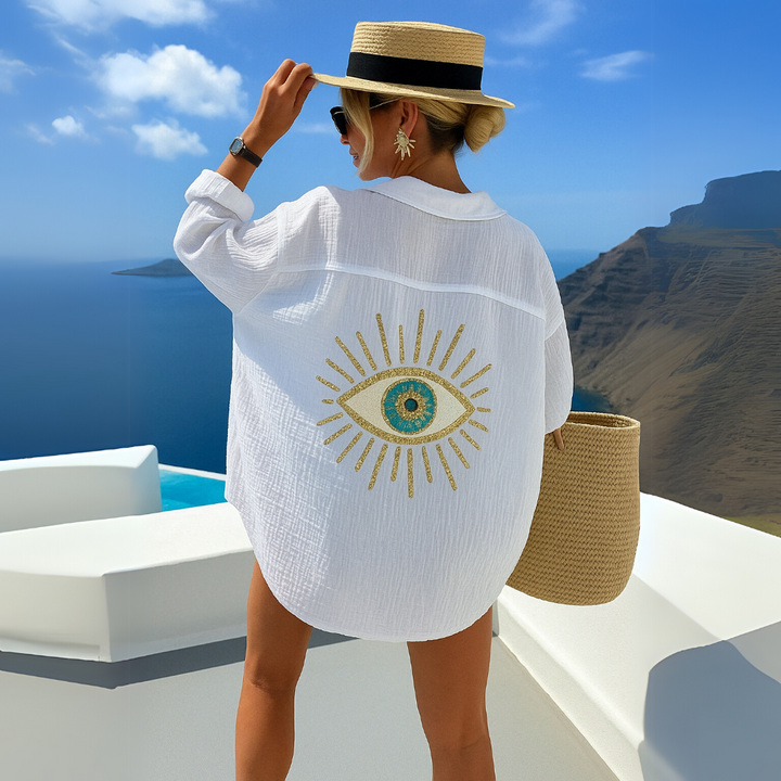 Alfreda | Luźna bluzka w stylu boho