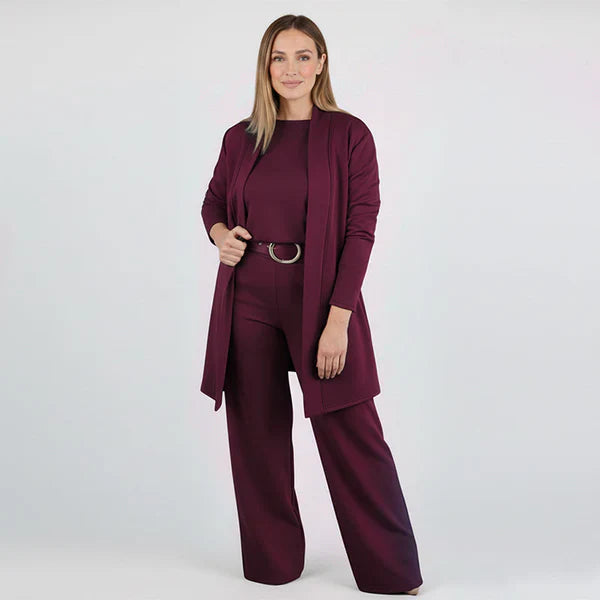 Bianca | Elegancki komplet 3-częściowy ze stretchem