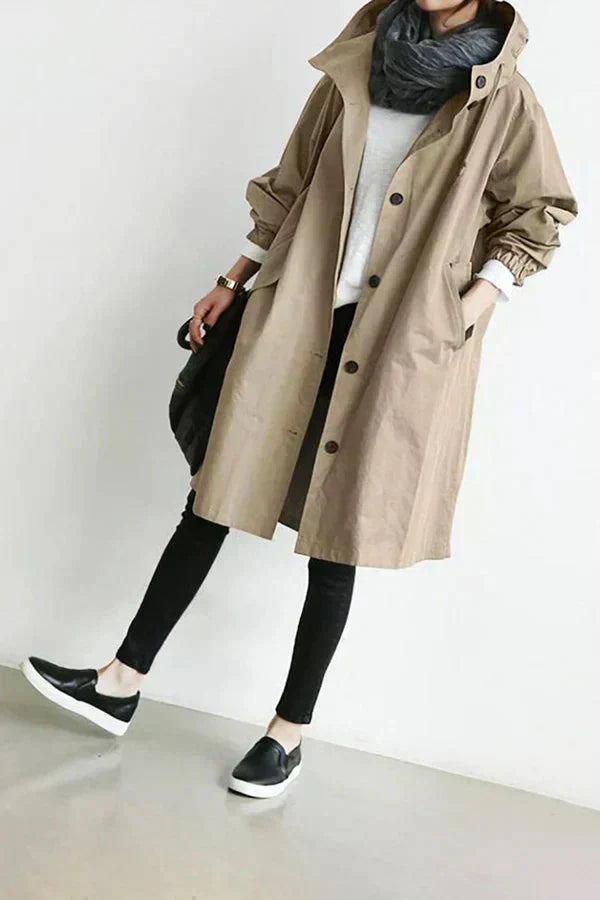 Dorothee | Elegancki Trencz Wodoodporny