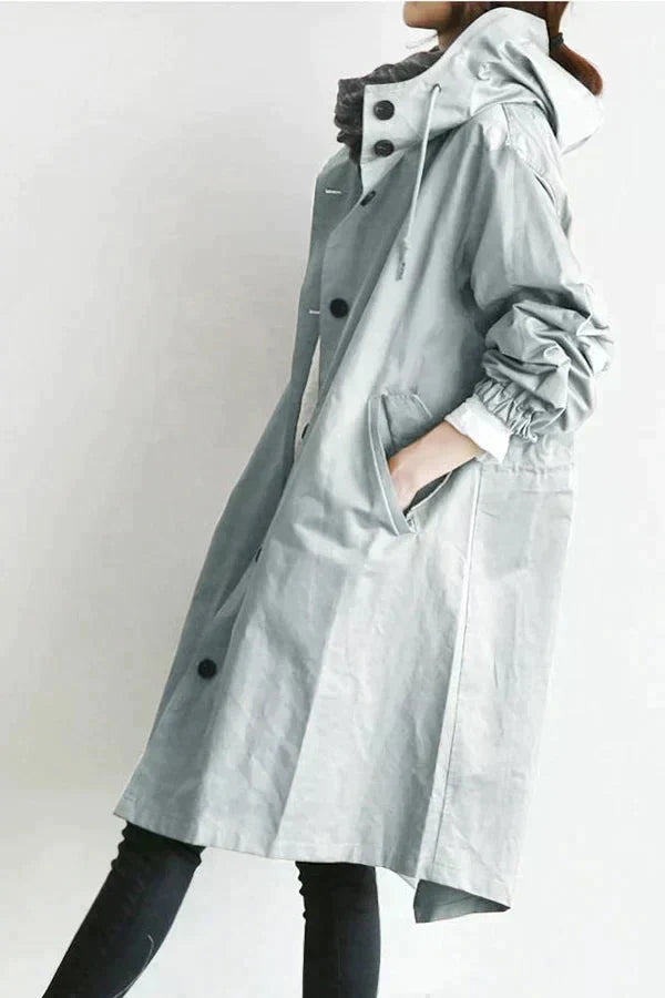 Dorothee | Elegancki Trencz Wodoodporny