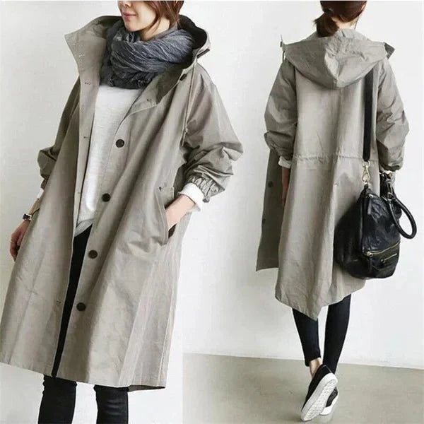 Dorothee | Elegancki Trencz Wodoodporny