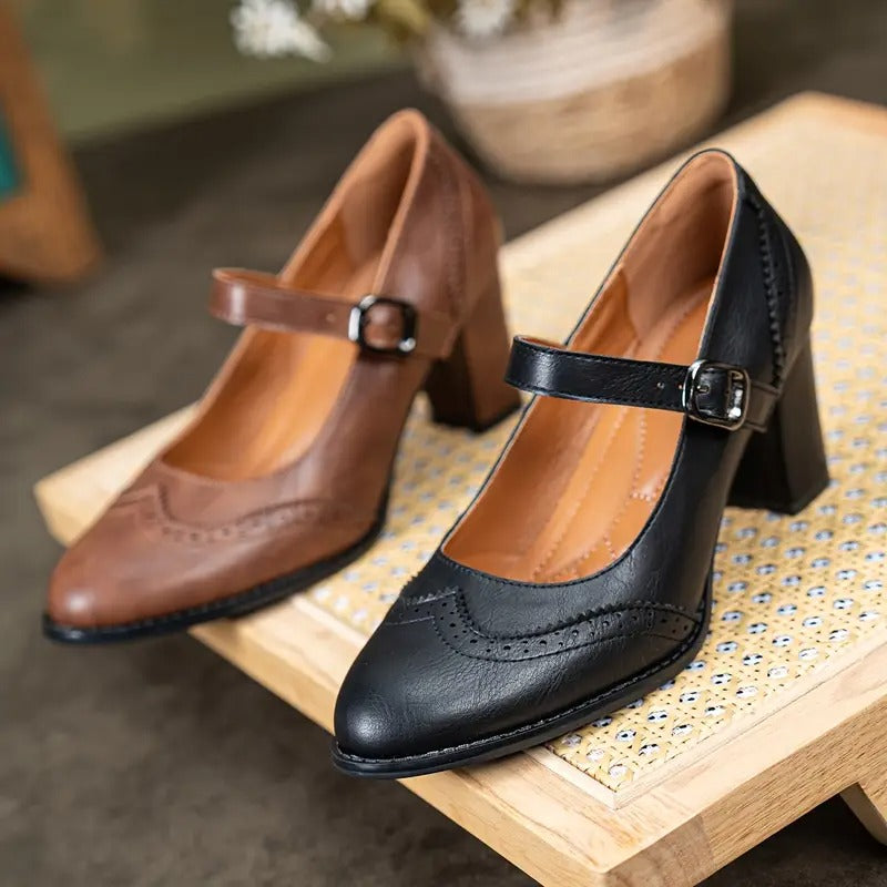 Carlotta | Skórzane buty ortopedyczne premium
