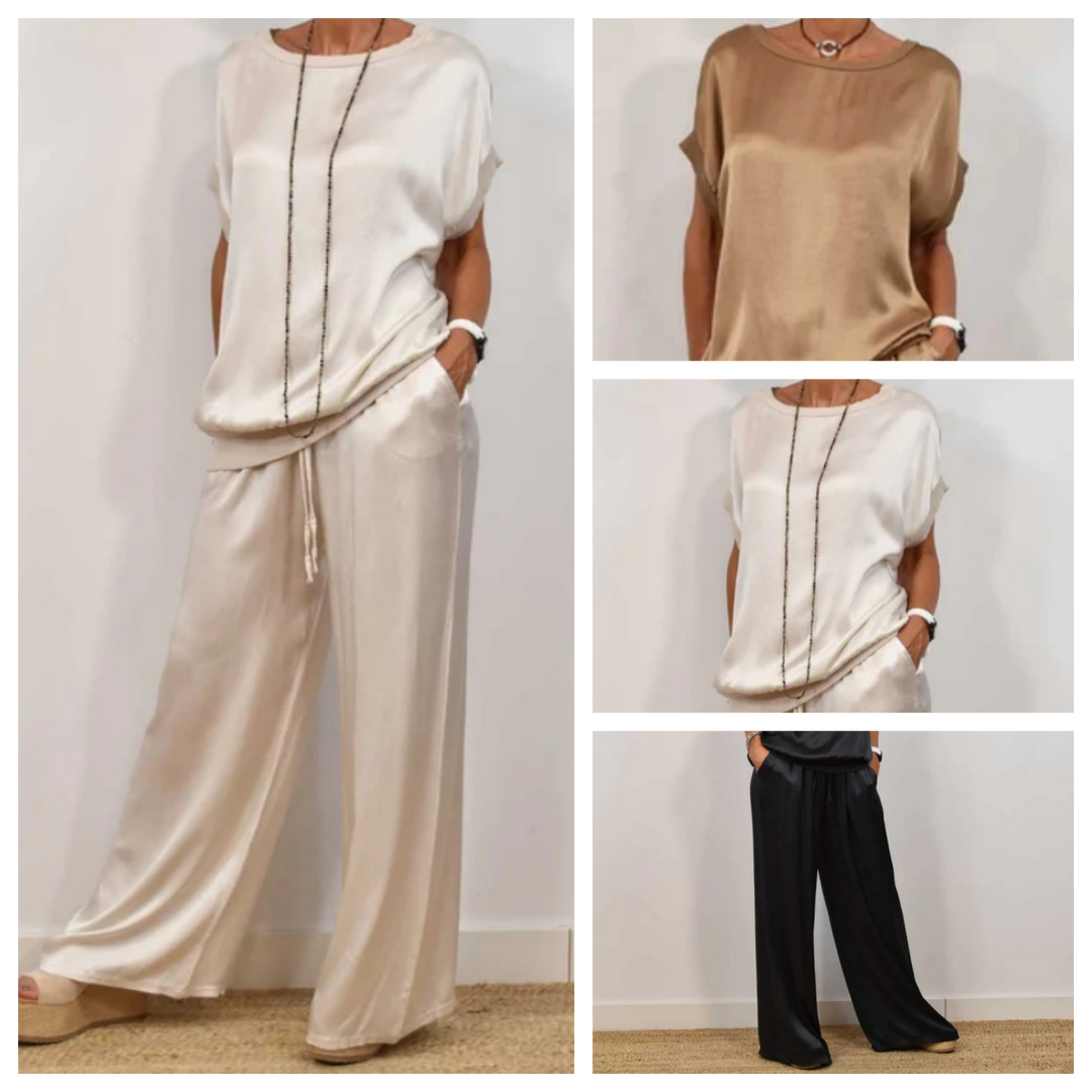 Celia | elegancki zestaw dwuczęściowy